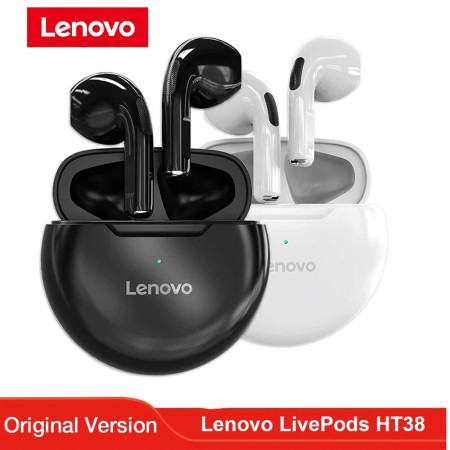 Lenovo Live Pods HT38 TWS Bluetooth Earphone Mini Waterproof Wireless Earbuds