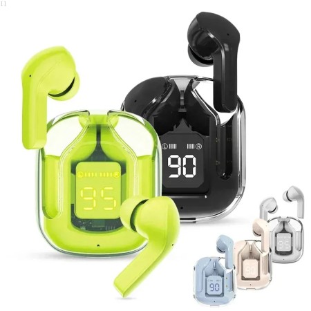 Mini transparent Wireless Bluetooth headset Digital display ENC noise reduction