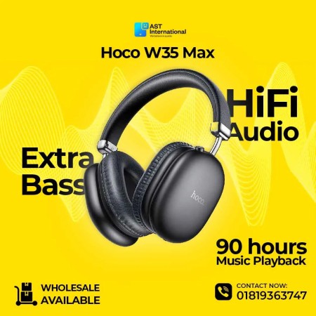MKB OH20 Max Wireless Stereo Headphone With120h music time